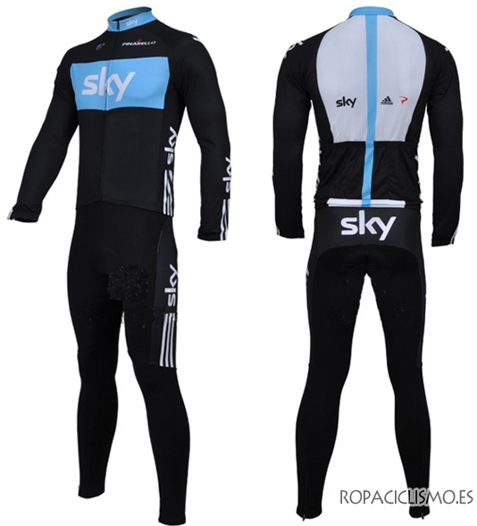 2013 Maillot Sky mangas largas